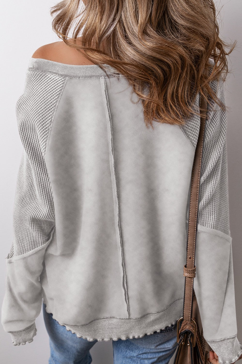 Shirt - Seam Long Sleeve Sweatshirt