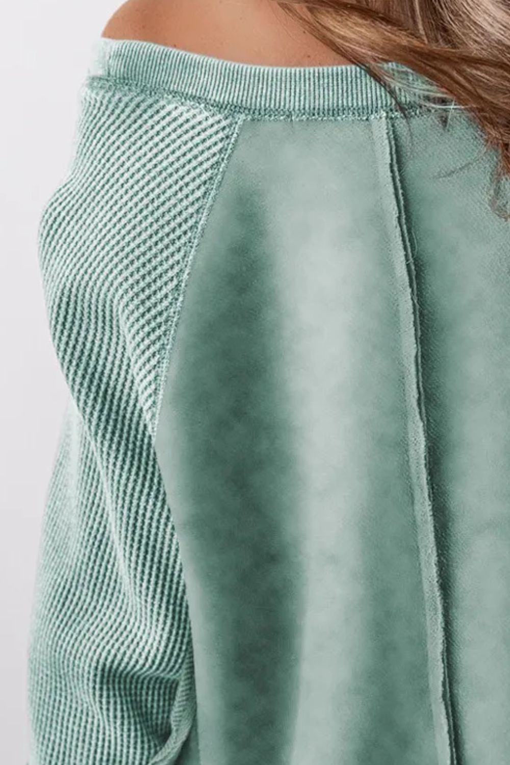 Shirt - Seam Long Sleeve Sweatshirt