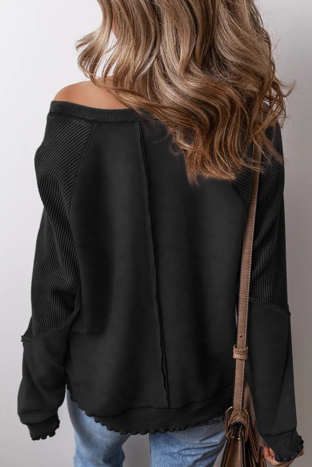 Shirt - Seam Long Sleeve Sweatshirt