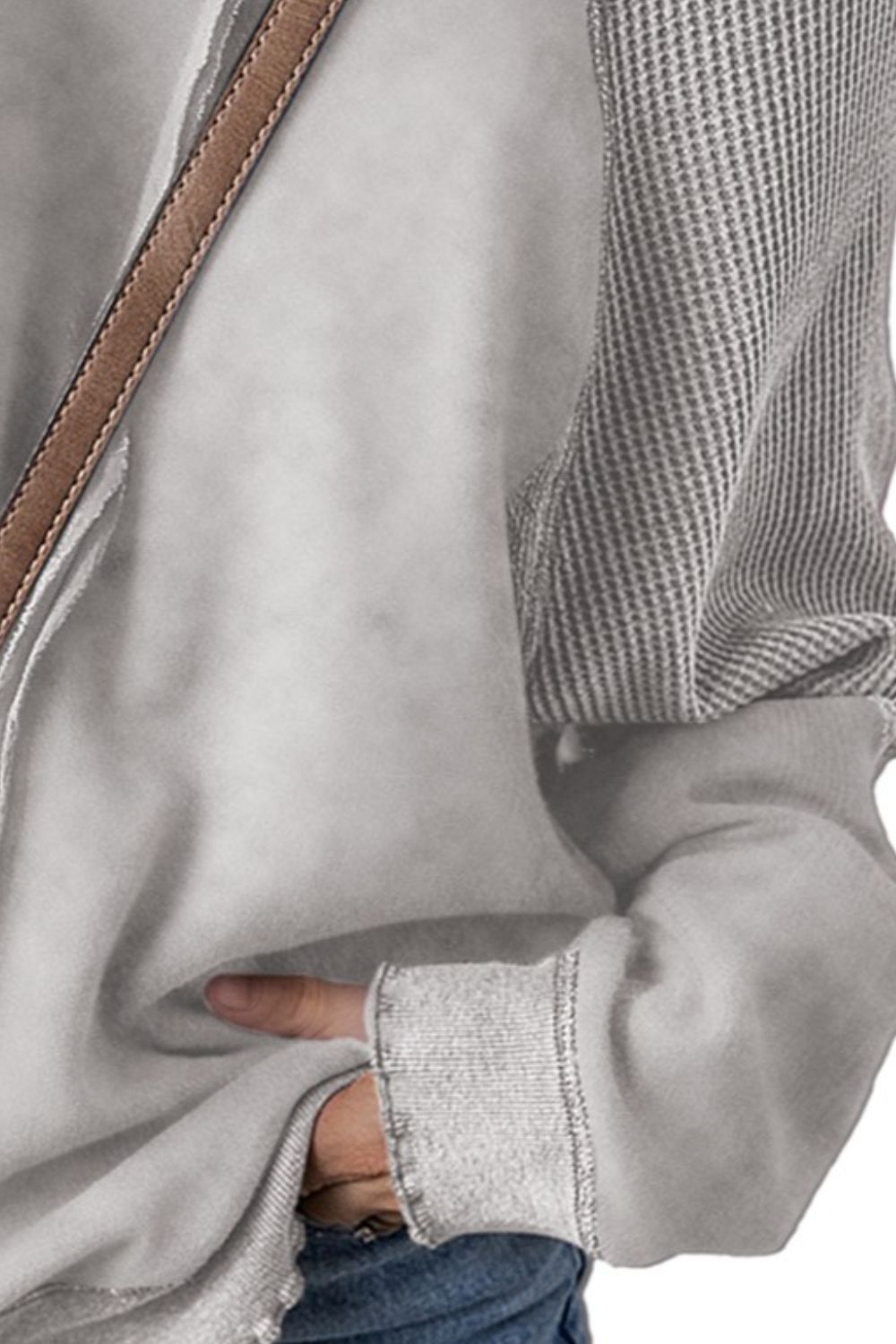 Shirt - Seam Long Sleeve Sweatshirt