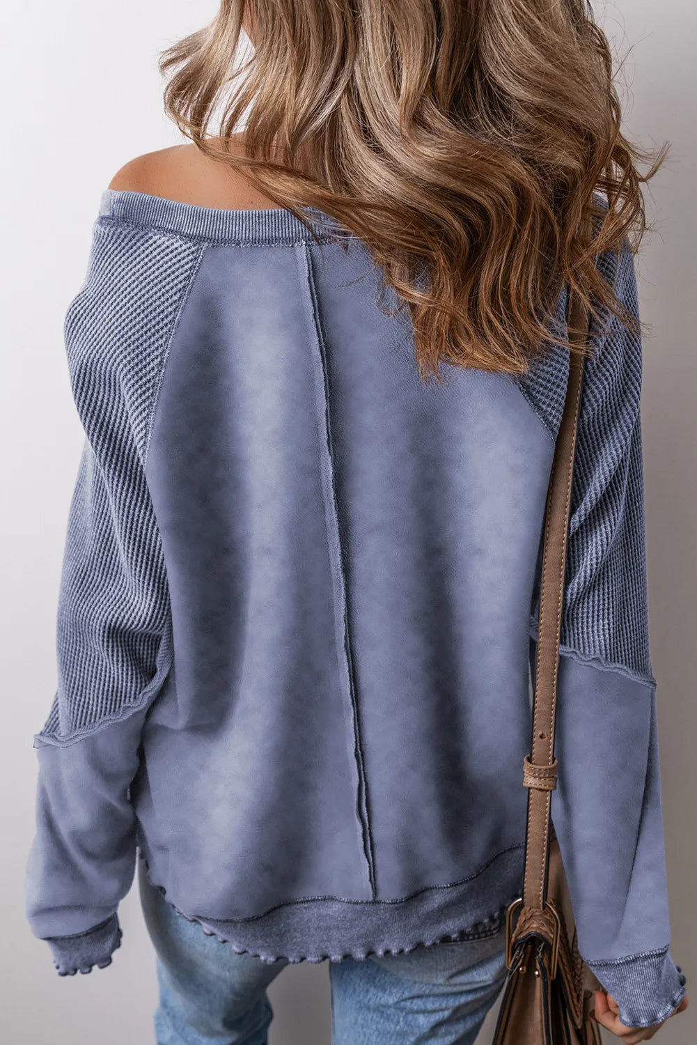 Shirt - Seam Long Sleeve Sweatshirt
