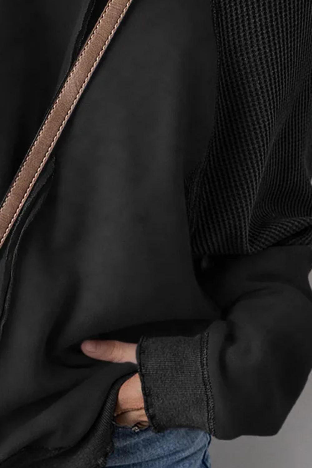 Shirt - Seam Long Sleeve Sweatshirt