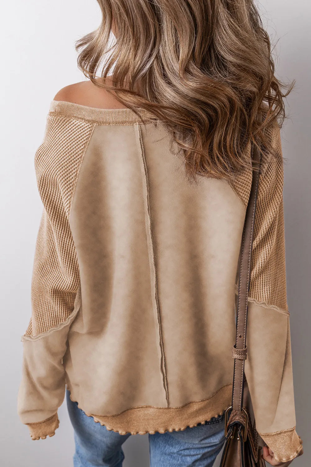 Shirt - Seam Long Sleeve Sweatshirt